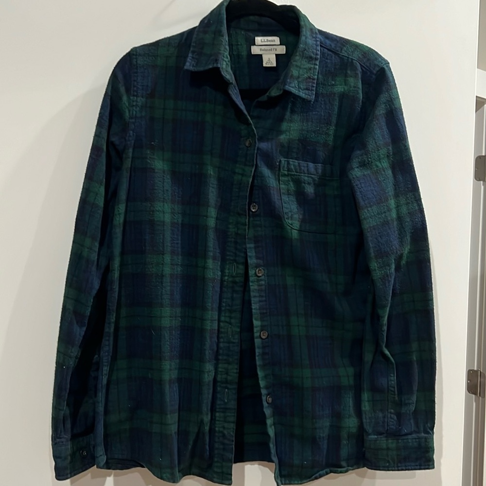 LL Bean Flannel Shirt